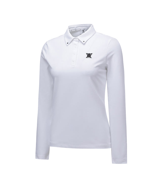 Women's Signature Logo Long T-Shirt - White