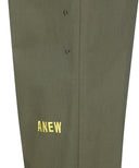Men's Loose Fit Selvage Roll-Up Long Pants - 3 Colors