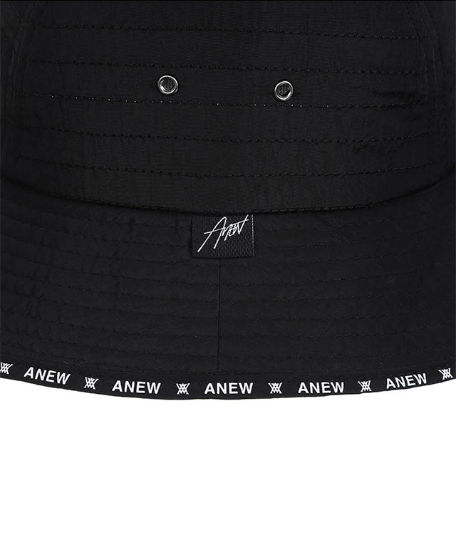 Men's Visor Logo Point Nylon Bucket Hat - 2 Colors
