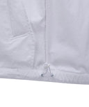 [Legacy Sale] Men's Highneck Windbreaker Jacket - White