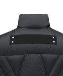 Men's Panel Down Vest - Grey