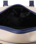 Double Logo Boston Bag - Beige