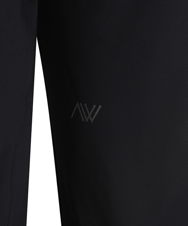 Men's Tricot Ventilation Long Pants - Black