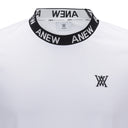 [Legacy Sale] Men's Neck Jacquard Logo R S/TS - White