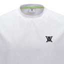 [Legacy Sale] Men's Ripstop Testure Block Crew Neck S/TS - White