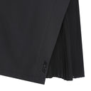 Women's Chiffon Block Wrap Skirt - Black