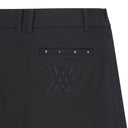 Women's Chiffon Block Wrap Skirt - Black