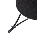[Legacy Sale] Men's Monogram Round Taping Bucket Hat - Black