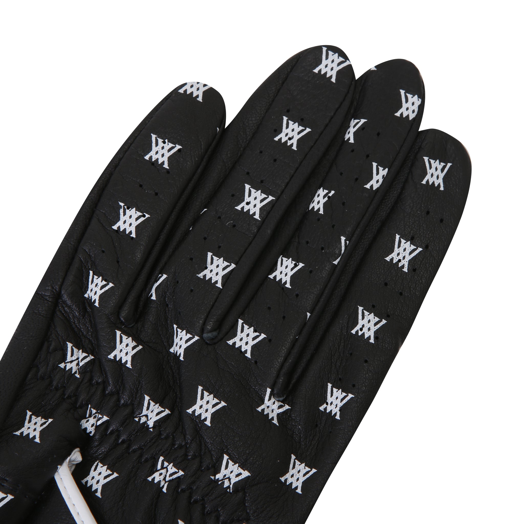 Men's  Monogram Left Hand Golf Glove - Black