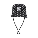 New Pattern Bucket Hat - Black