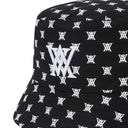 New Pattern Bucket Hat - Black