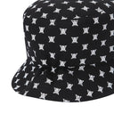 New Pattern Bucket Hat - Black