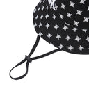 New Pattern Bucket Hat - Black