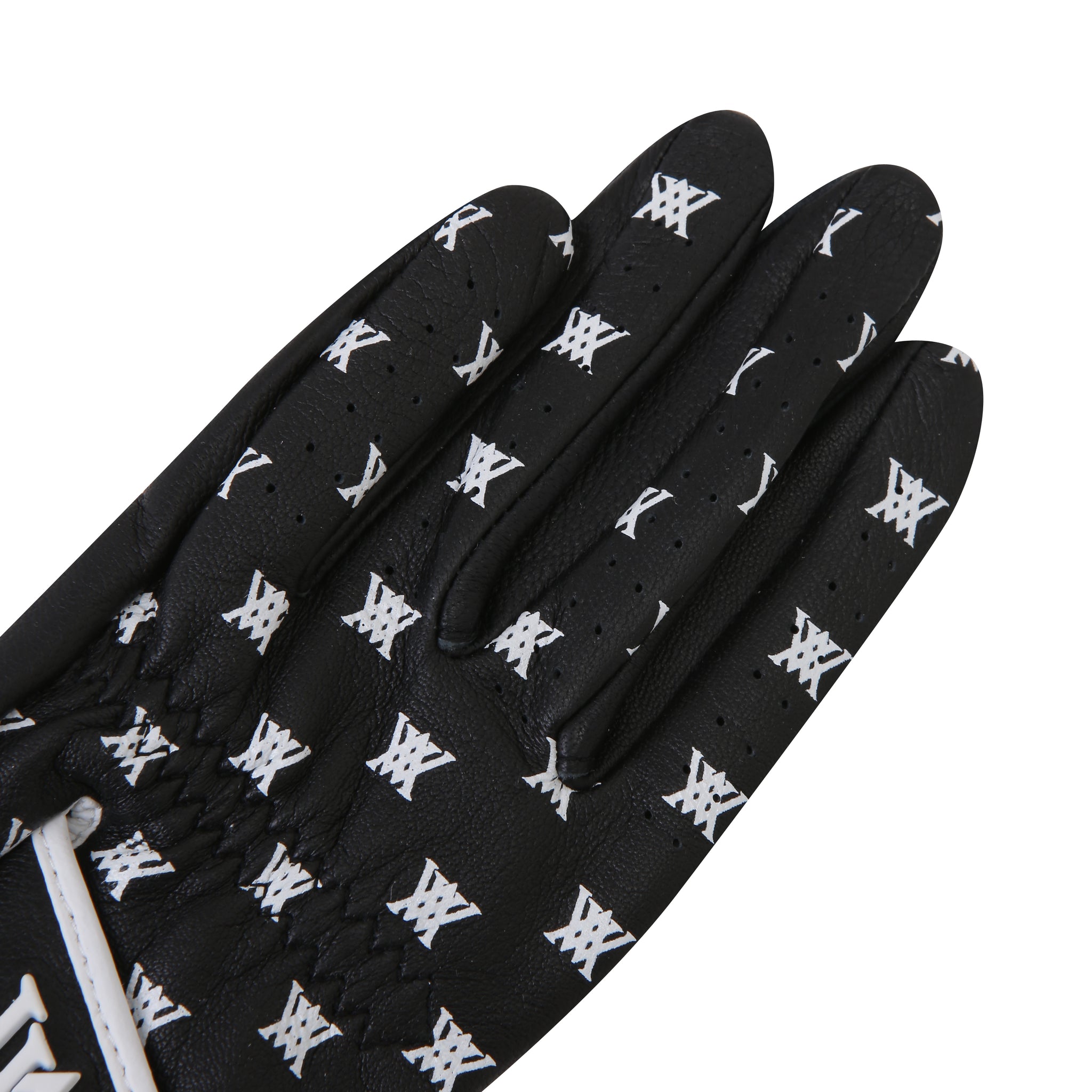 Women's Monogram Left-Handed Golf Glove_ Black