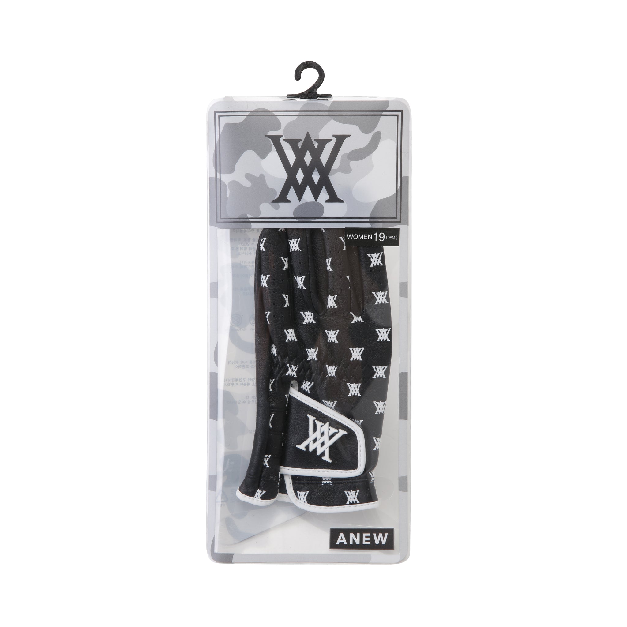 Women's Monogram Left-Handed Golf Glove_ Black