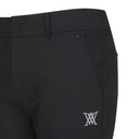 Men's Side Punching Ventilation Long Pants - Black
