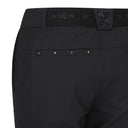 Men's Side Punching Ventilation Long Pants - Black