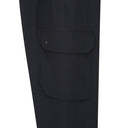 Women's Deformation Mesh Jogger Long Pants - Black