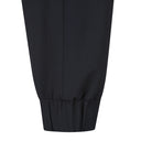 Women's Deformation Mesh Jogger Long Pants - Black