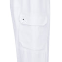 [Legacy Sale] Women's Deformation Mesh Jogger Long Pants - White