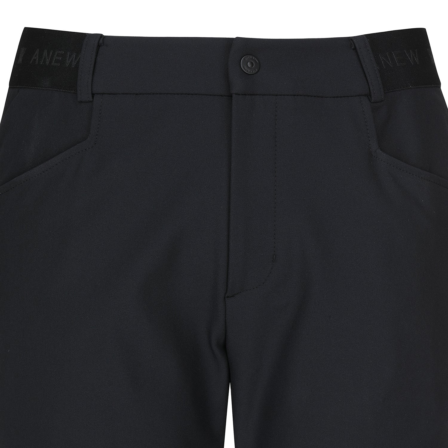 Men's Fleece Basic Long Pants - Black