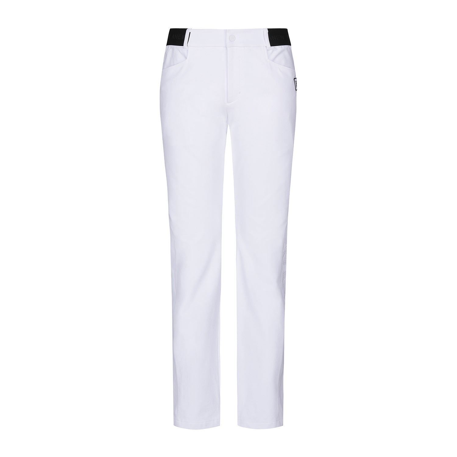 Men's Fleece Basic Long Pants - White