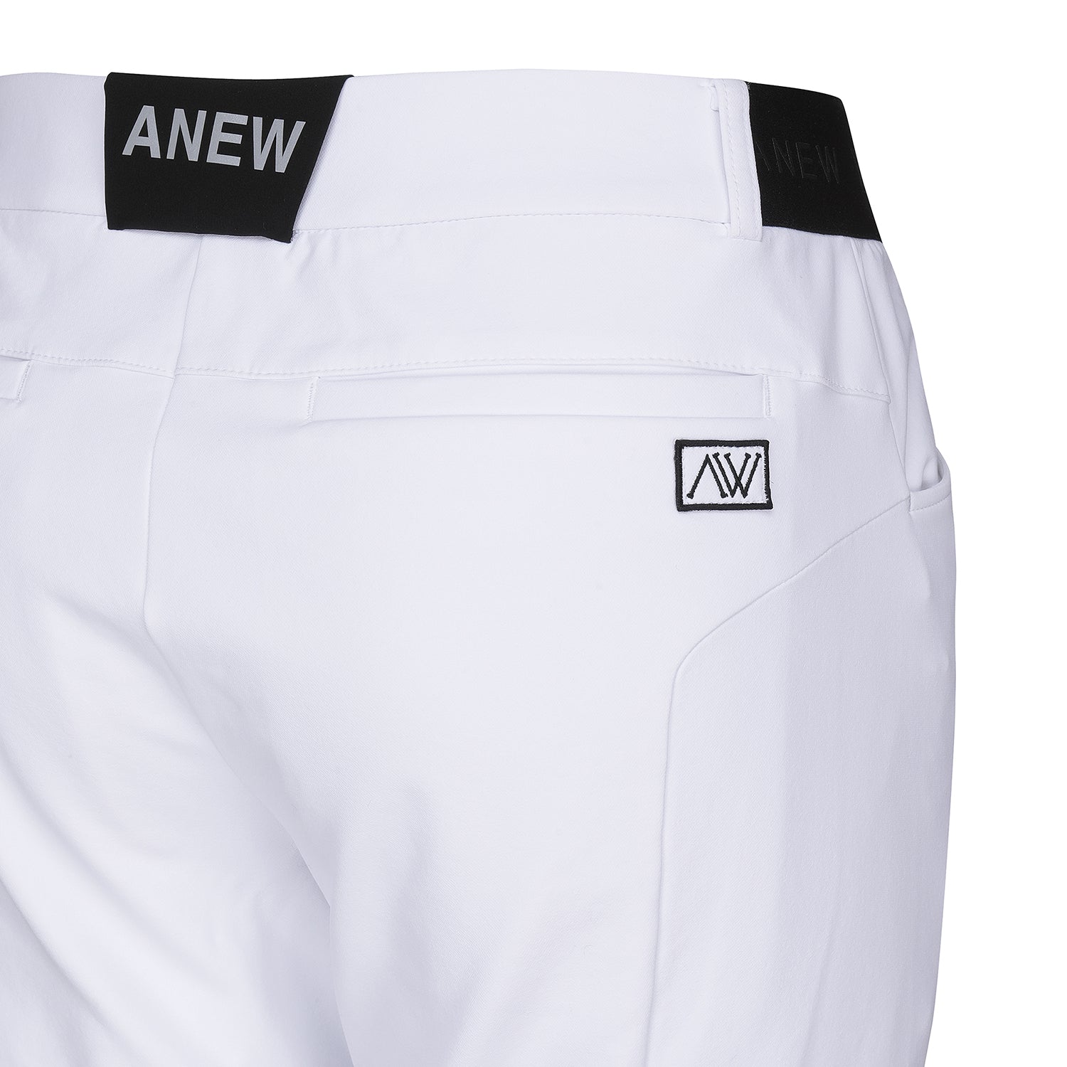 Men's Fleece Basic Long Pants - White