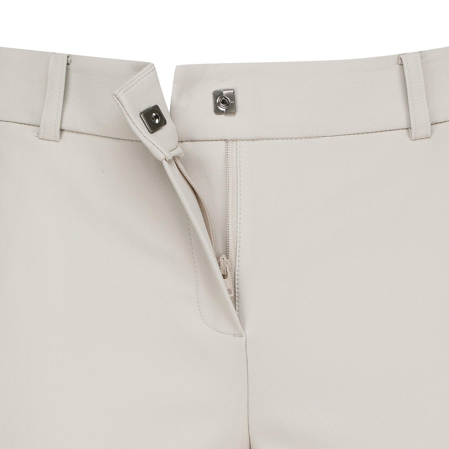Women's Side Logo Point Long Pants - Beige