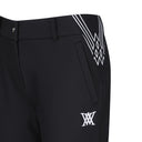[Legacy Sale] Women's Side Logo Point Long Pants - Black