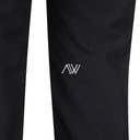 [Legacy Sale] Women's Side Logo Point Long Pants - Black