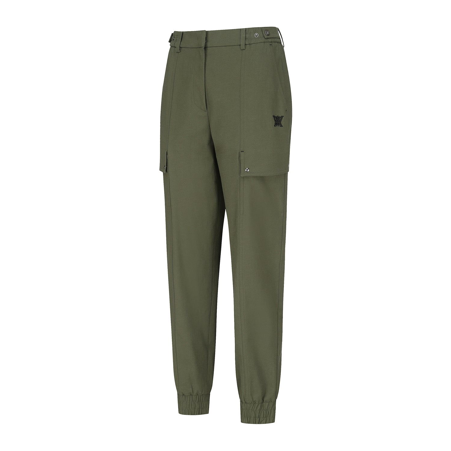 Women's Incision Pocket Jogger Long Pants - Khaki