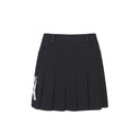 Big Logo Pleats Skirt