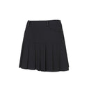 Big Logo Pleats Skirt
