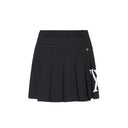 Big Logo Pleats Skirt
