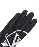 Womens' Big Logo Both Hands Golf Gloves - Black
