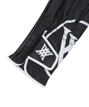 Womens' Big Logo Both Hands Golf Gloves - Black