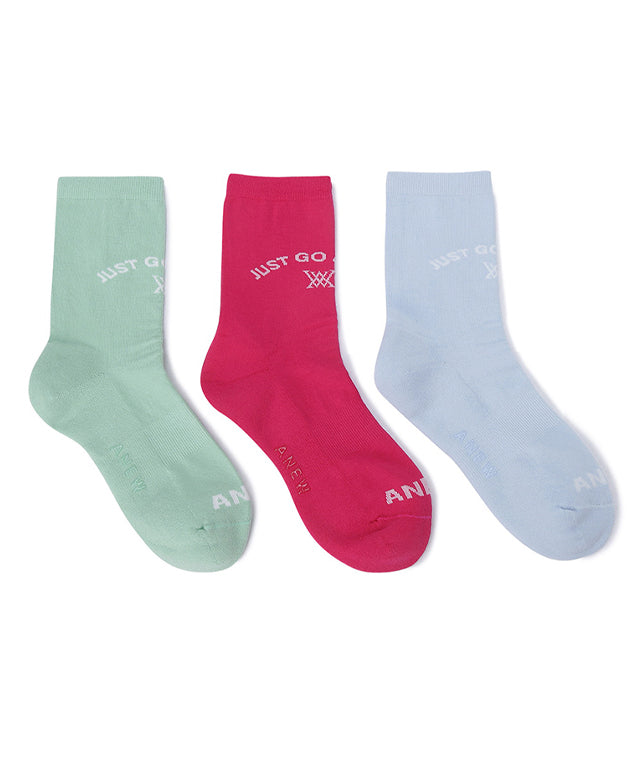 Colorful Jacquard Medium Neck Set