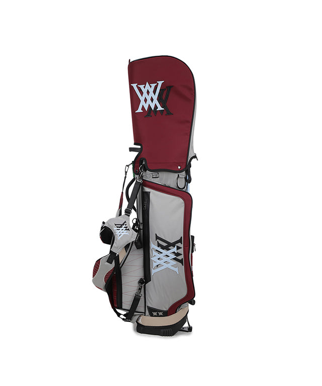 Double Logo Stand Bag - Magenta