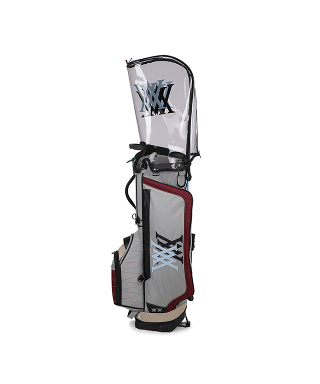 Double Logo Stand Bag - Magenta