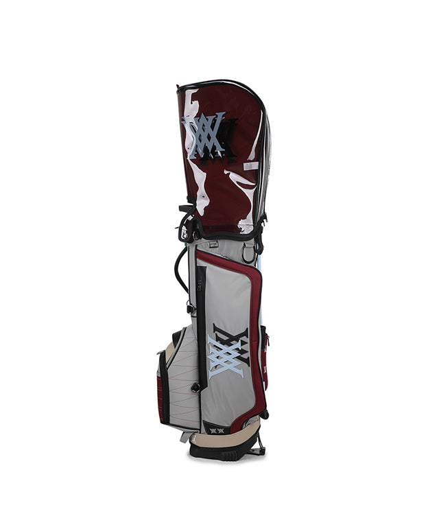 Double Logo Stand Bag - Magenta