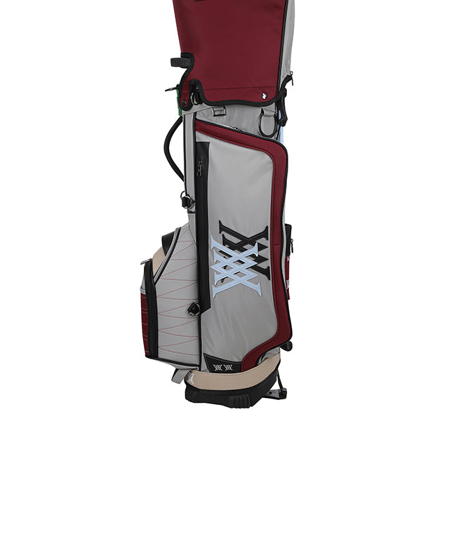 Double Logo Stand Bag - Magenta