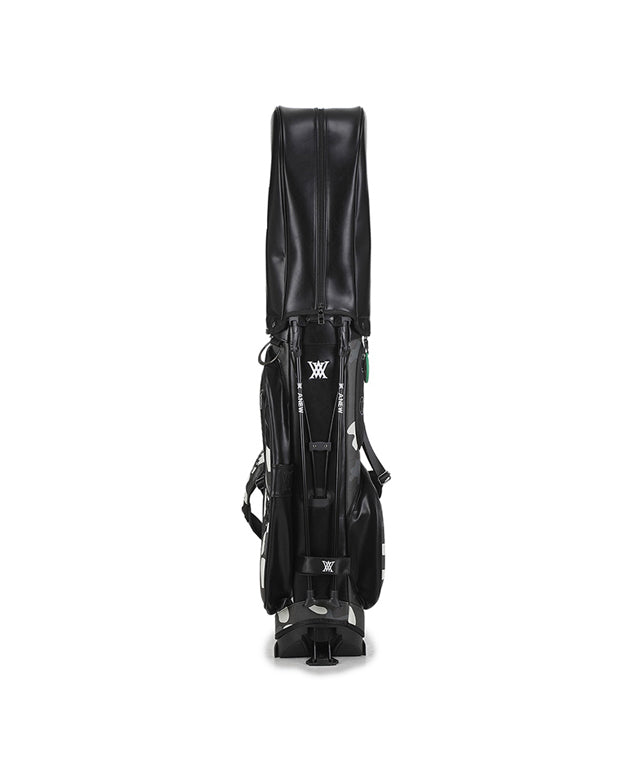 Indie Camo Stand Bag - Black