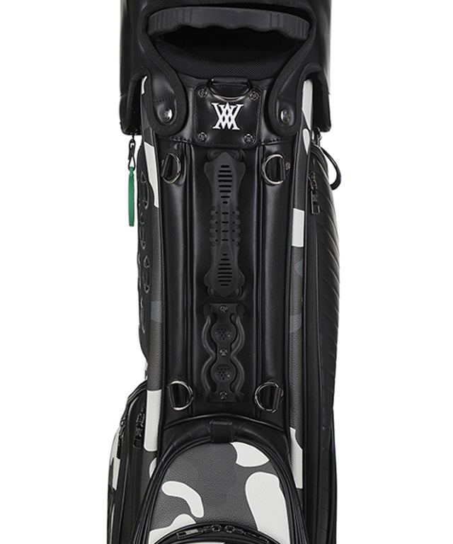 Indie Camo Stand Bag - Black