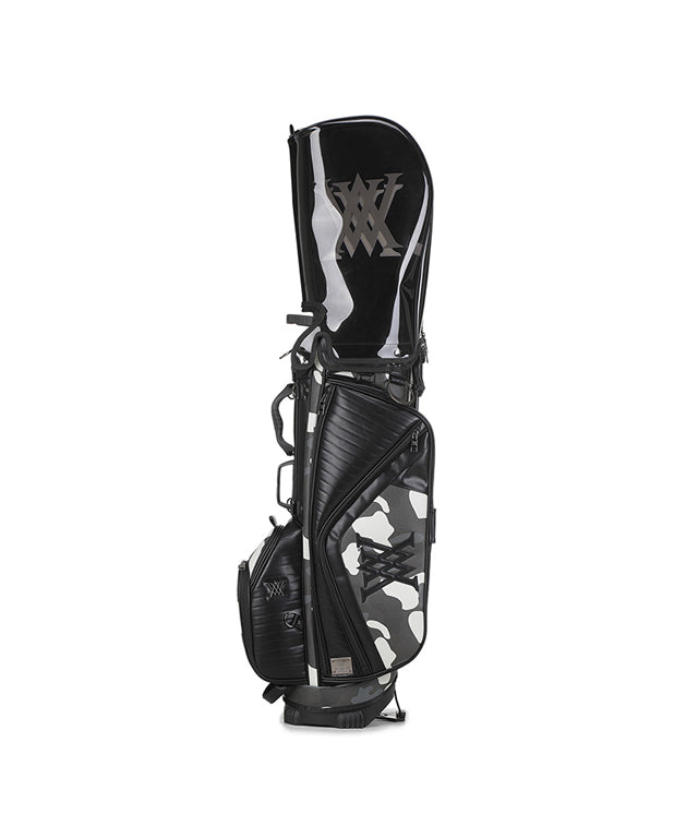 Indie Camo Stand Bag - Black