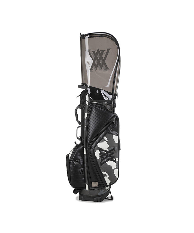 Indie Camo Stand Bag - Black