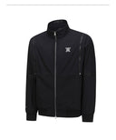 Men's Sleeve Detachable Point Jacket - Black