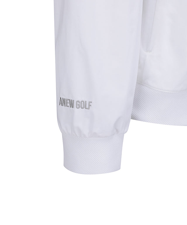 Men's Sleeve Detachable Point Jacket - White