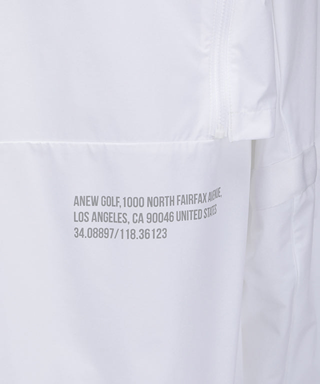 Men's Sleeve Detachable Point Jacket - White