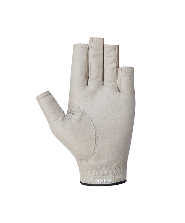 Women's Two Handed Nail Gloves - Beige