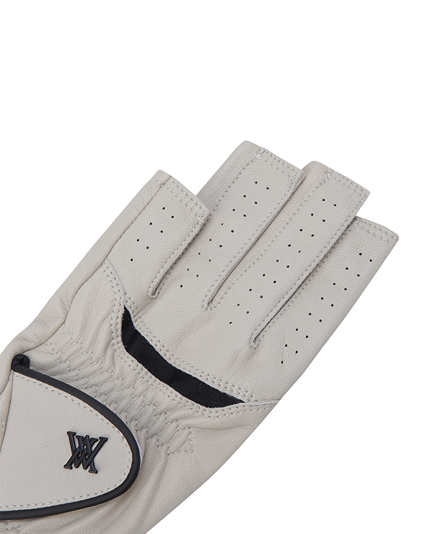 Women's Two Handed Nail Gloves - Beige
